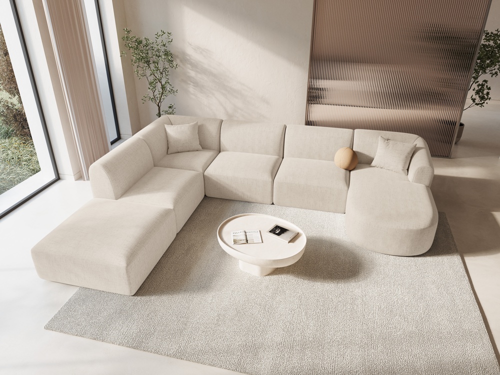 Catalia Home: Eddy - panoramic corner sofa 7 seats