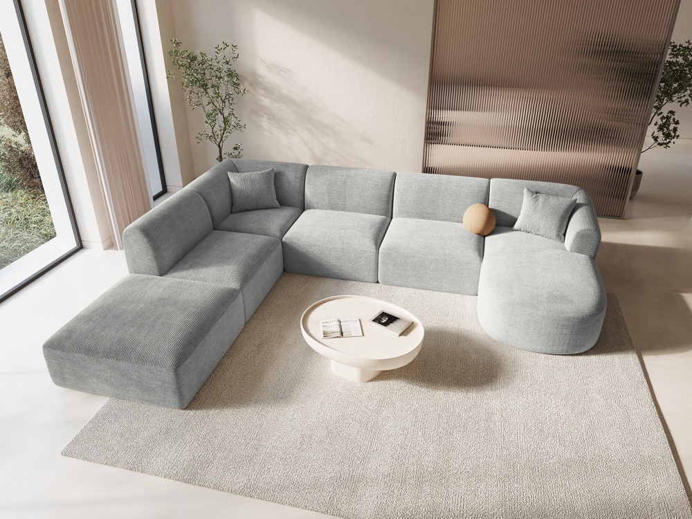 Catalia Home: Eddy - panoramic corner sofa 7 seats